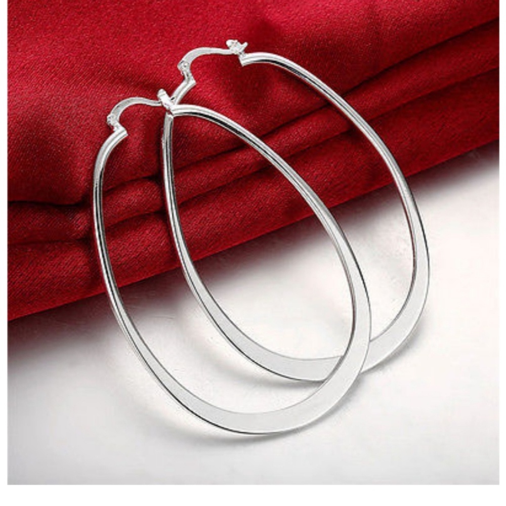 Sterling Silver Hoop Earrings